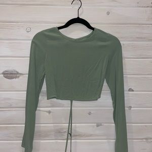 Pacsun open back long sleeve top! (S)